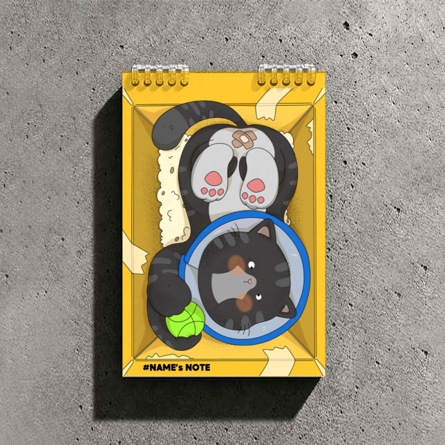 Yellow Box Cat - Snug Meow CLS